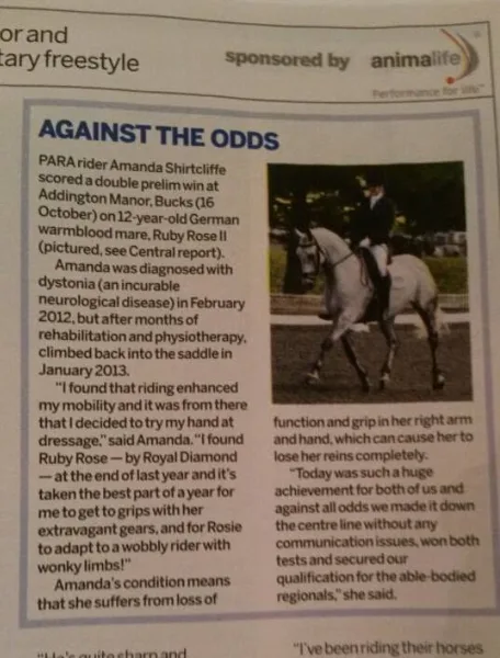 Horse & Hound: Against the odds
