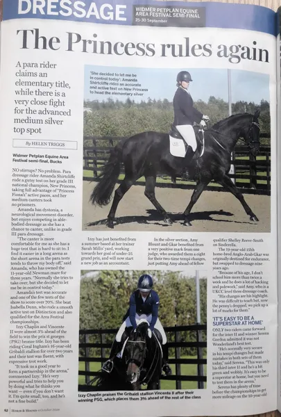 Horse & Hound: The Princess rules again